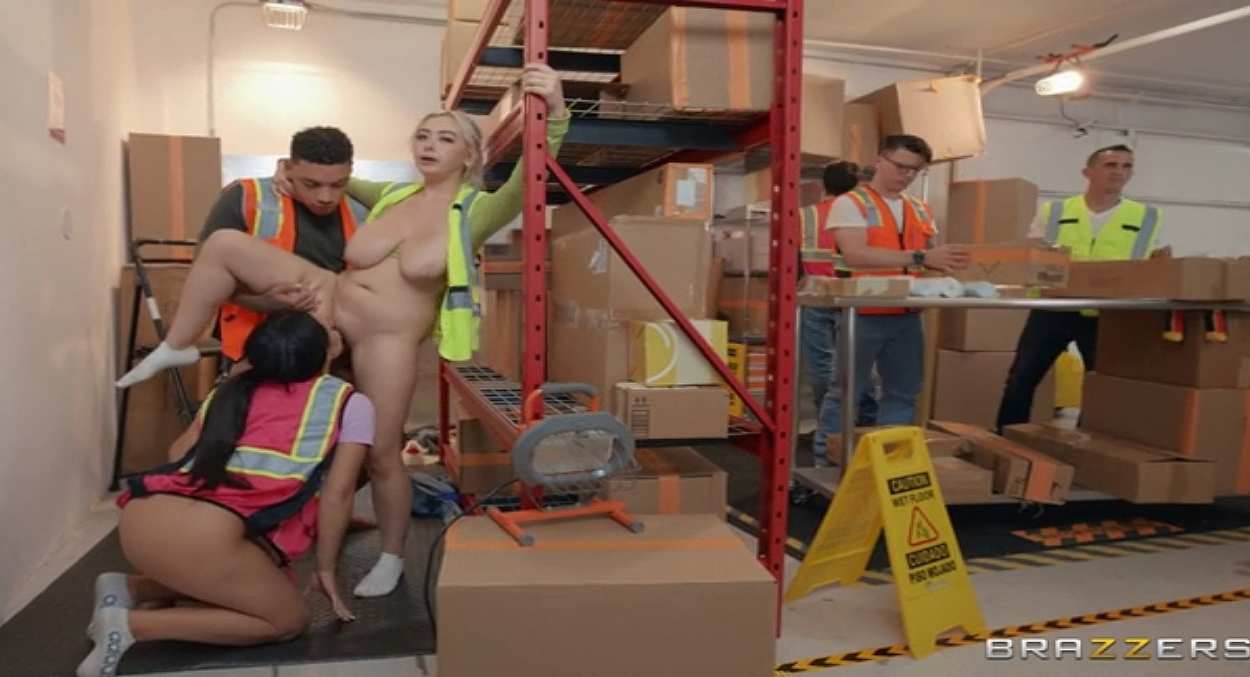 Brazzers Chloe Surreal Lexi Sample - Working Girls , Threesome Sneaky Sex With The Warehouse Workers , Lexi Samplee First Brazzers Porn Scene