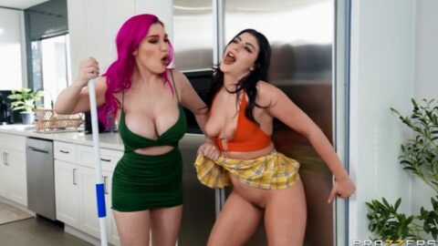 Brazzers HotAndMean Lily Lou Gal Ritchie - Teaching The Brat With Her Chinstrap
